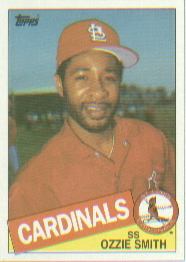 1985 Topps Baseball Cards      605     Ozzie Smith
